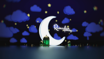 Ramadan Kareem Opening/ Lamp Lights/ Arab Logo Reveal/ Muslims Intro/ Cloud and Stars/ Night Light