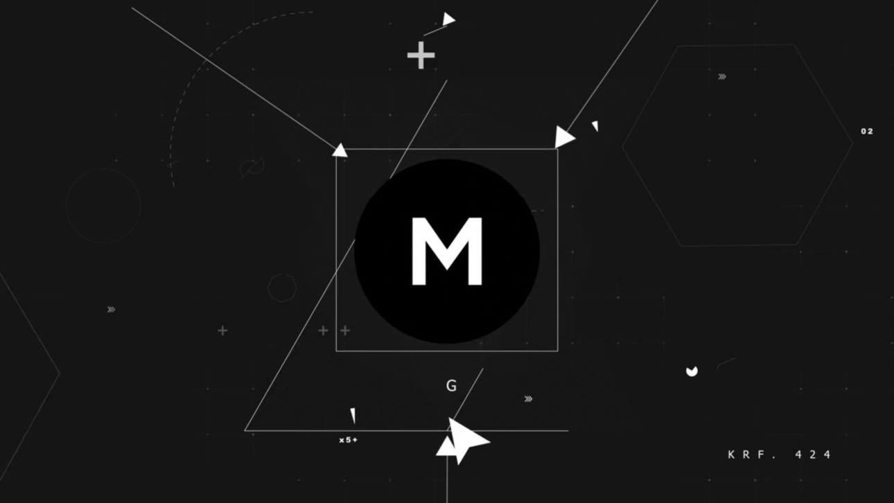 Social Media Glitch Logo V.4