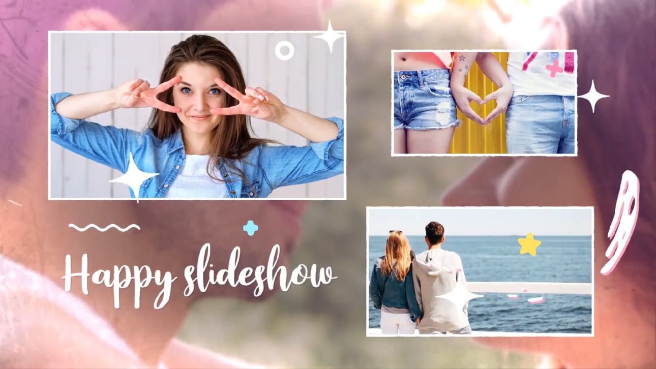 Happy Slideshow | After Effects