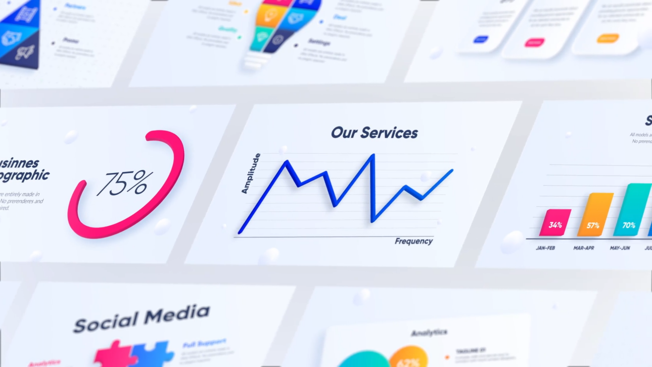 Corporate Infographics Charts Pack