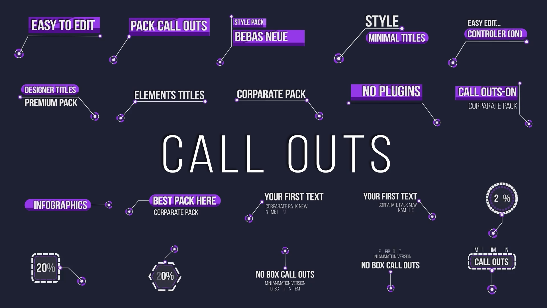 Call Outs pack