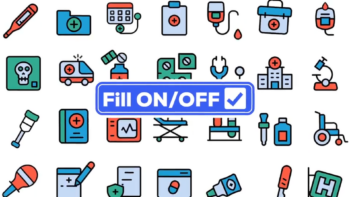 Dual Icons Pack - Medical Icons