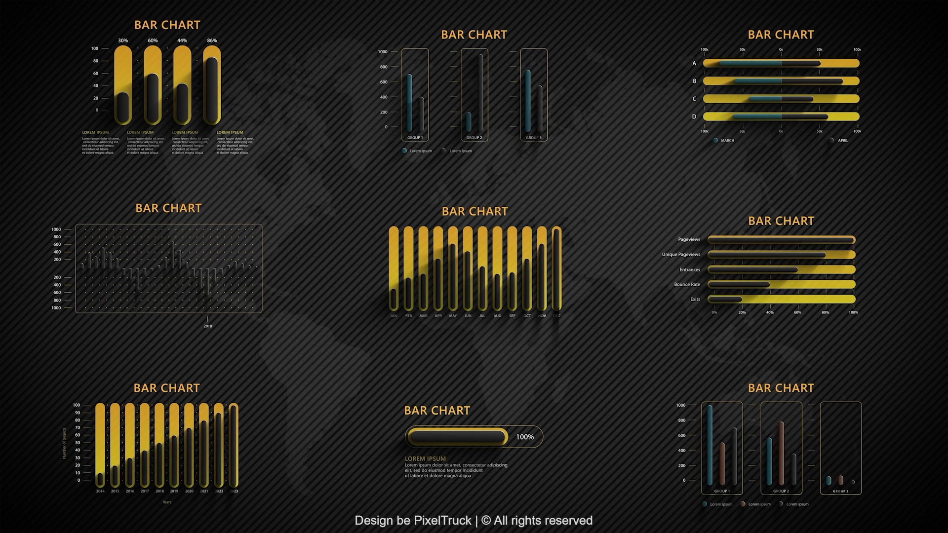 Infographic Bar Charts