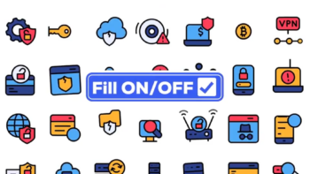 Dual Icons Pack - Cyber Security Icons