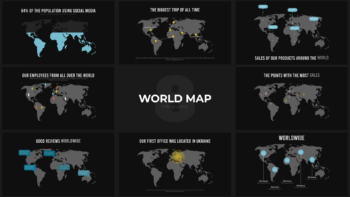 Infographic - World Map / AE