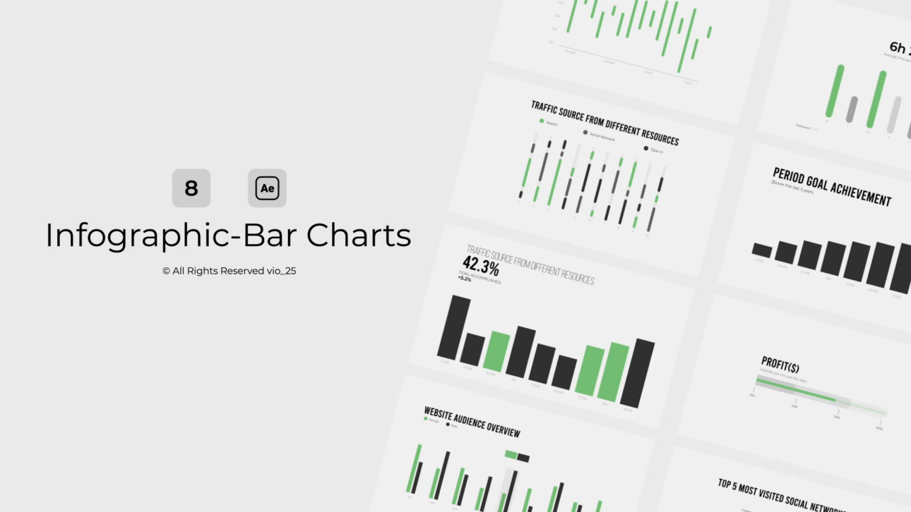 Infographic - Bar Charts / AE