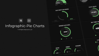 Infographic - Pie Charts / AE