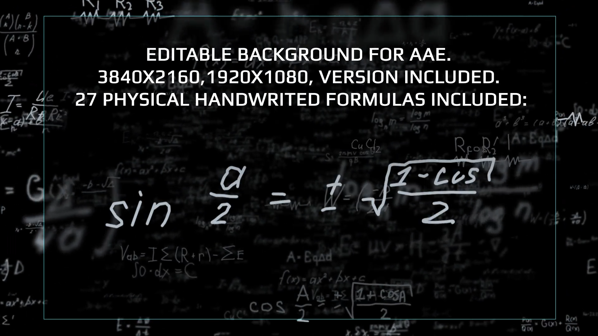 Physical Formulas Background