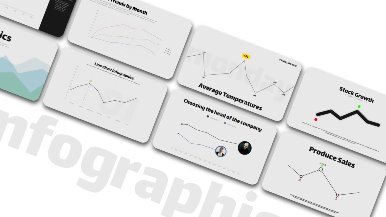 Infographic - Line Graphs / AE
