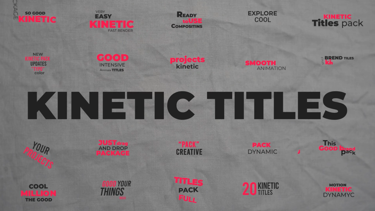 Kinetic Titles MOGRT