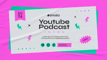 Youtube Podcast Intro (MOGRT)