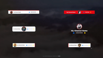 Subscribe Panels #2 (Youtube)