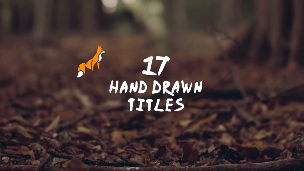 Autumn Nature Hand Drawn Titles