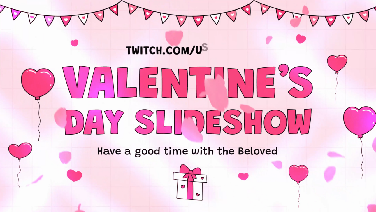 Valentines Day Slideshow Promo MOGRT