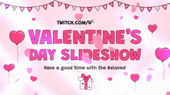 Valentines Day Slideshow Promo MOGRT