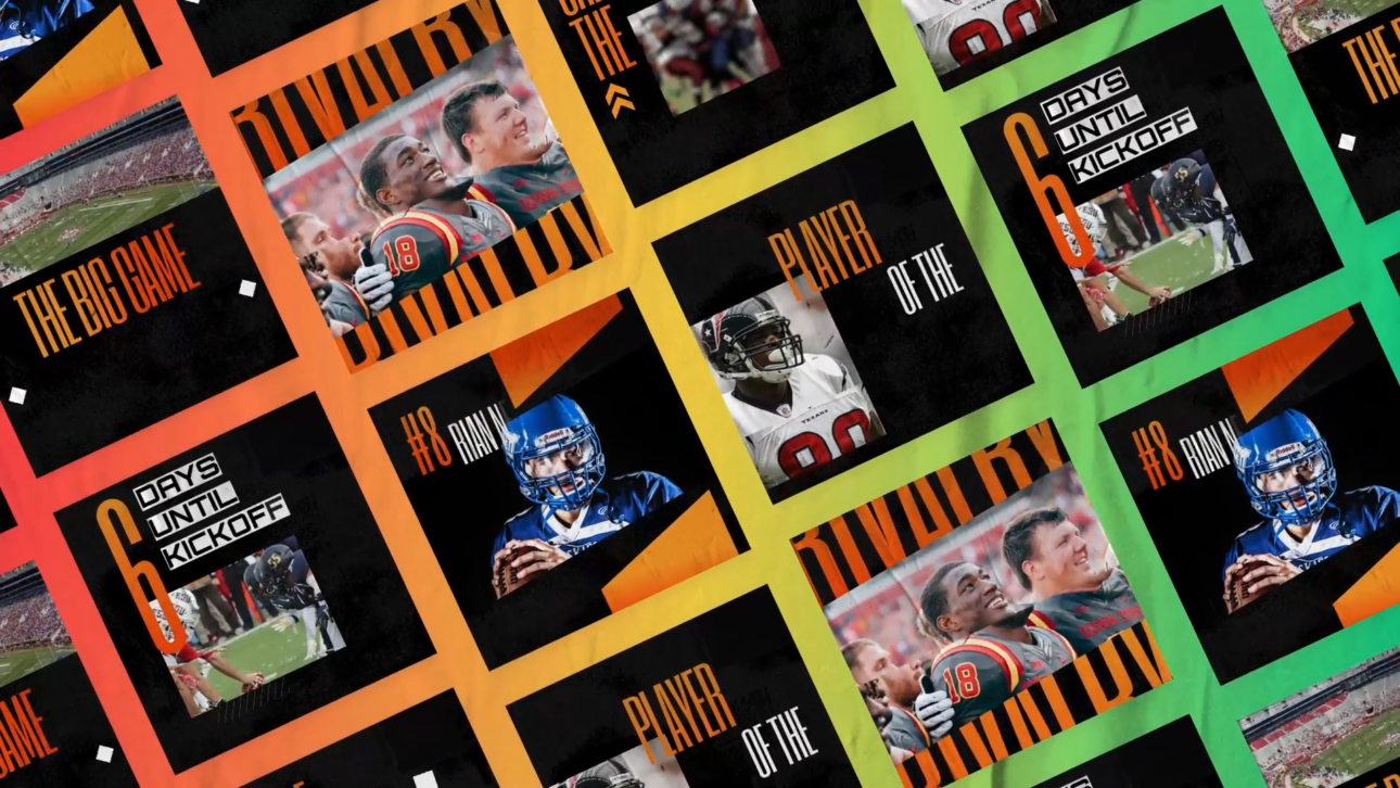 Cracked Sport Media Posts | MogrtInfographicInstagramIntro