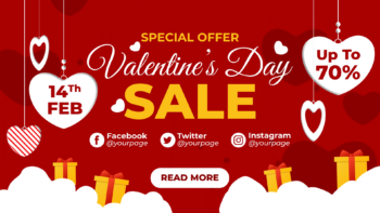 Valentine's Day Sale Promo MOGRT