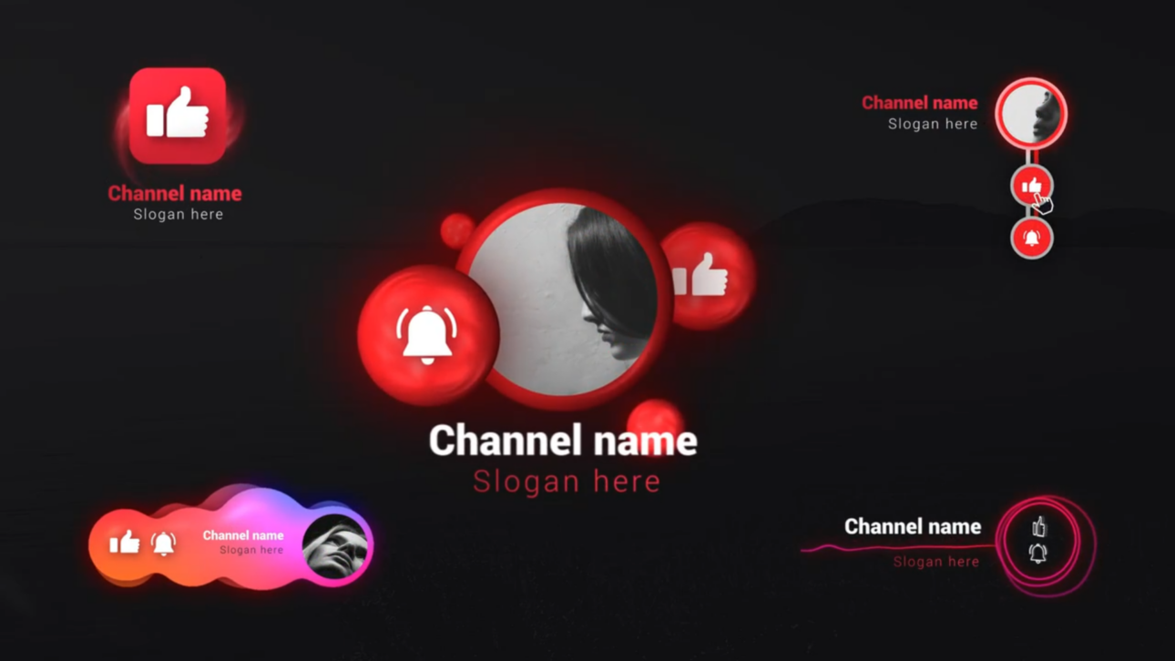 Youtube Subscribe Elements V5