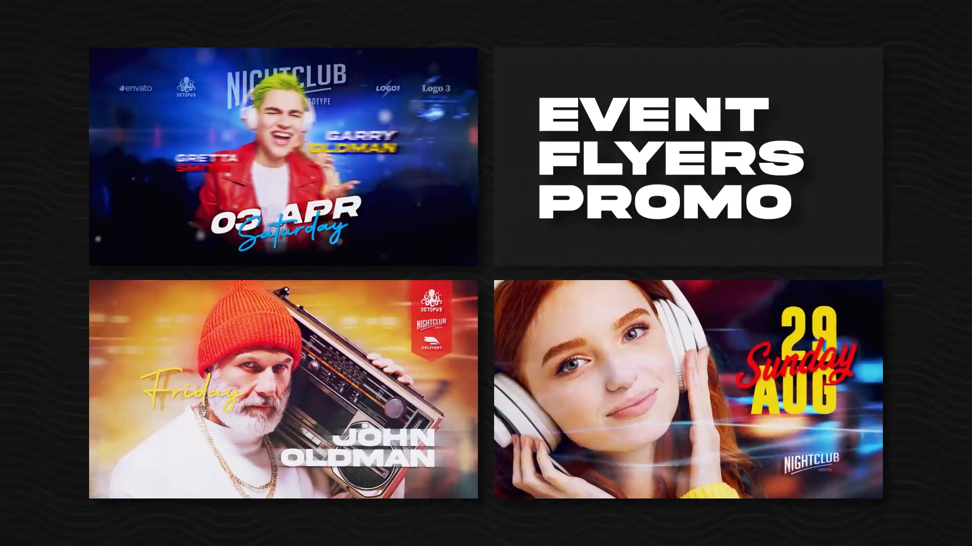 Event Flyers Promo | Premiere Pro