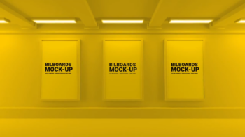 Subway Billboard Mock-up