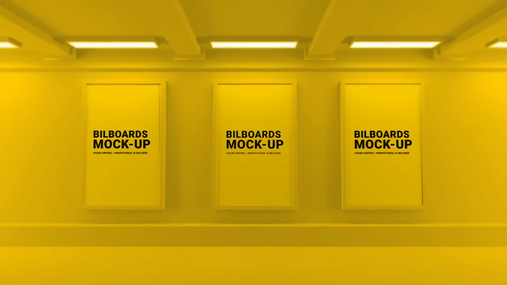 Subway Billboard Mock-up