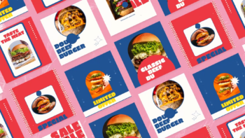 Spake Burger Shop Social Media Posts | Mogrt