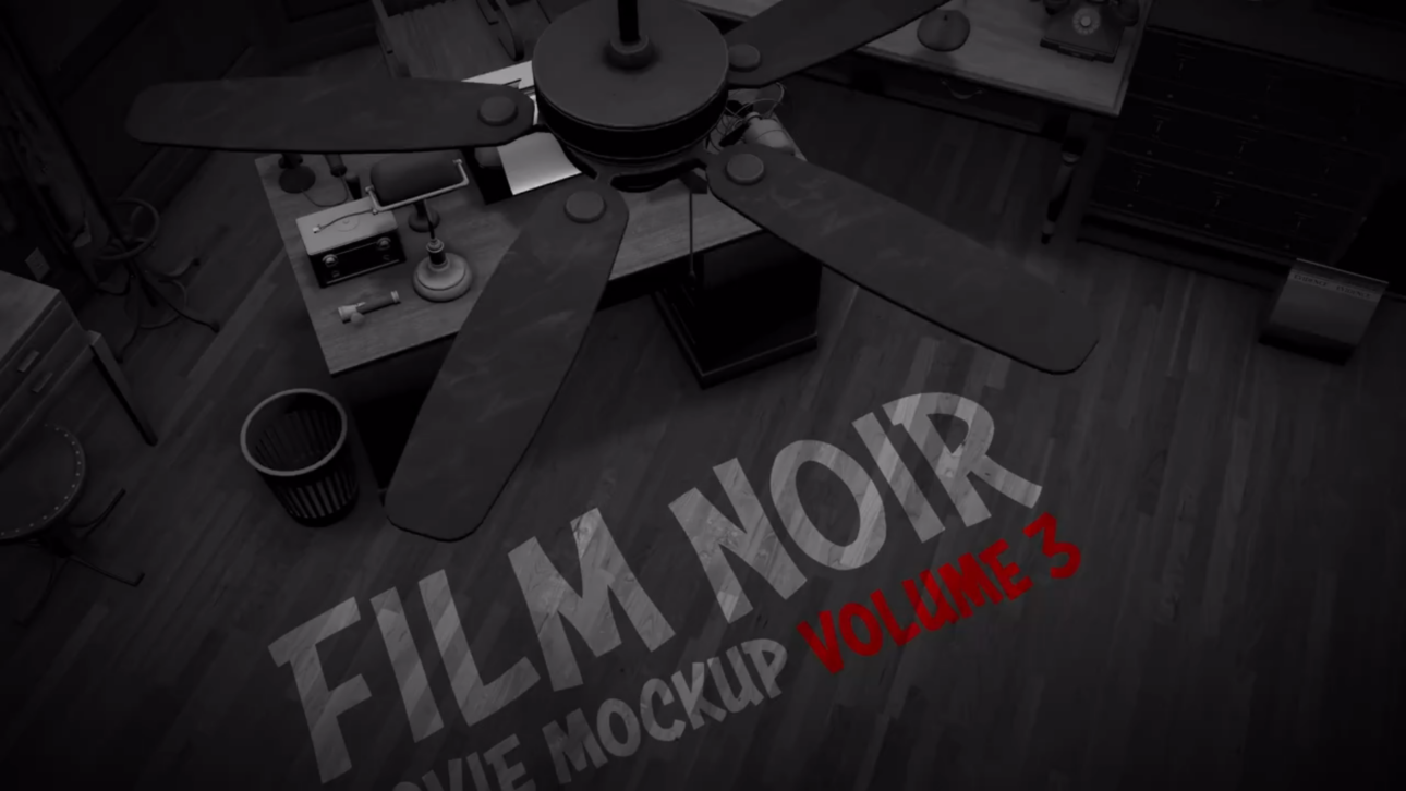 Film Noir - Movie Mockup Volume 3