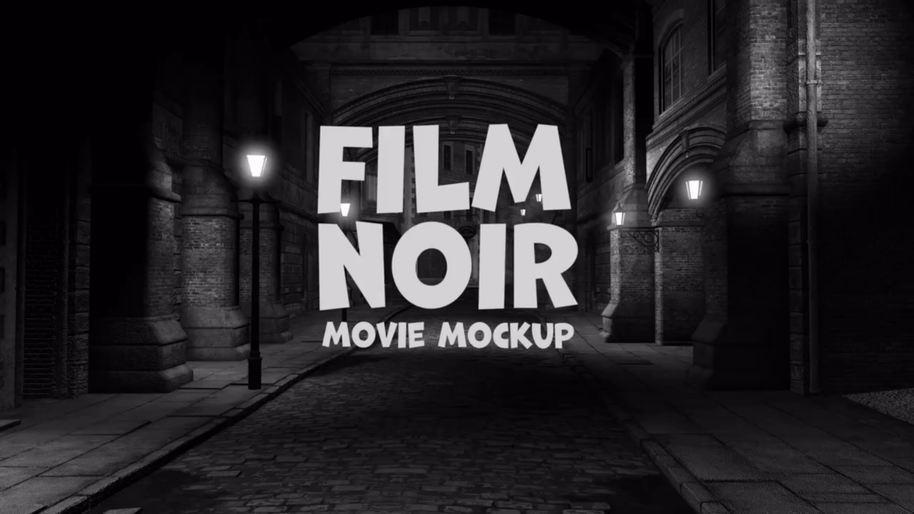 Film Noir - Movie Mockup