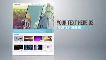 Elegant Website Display