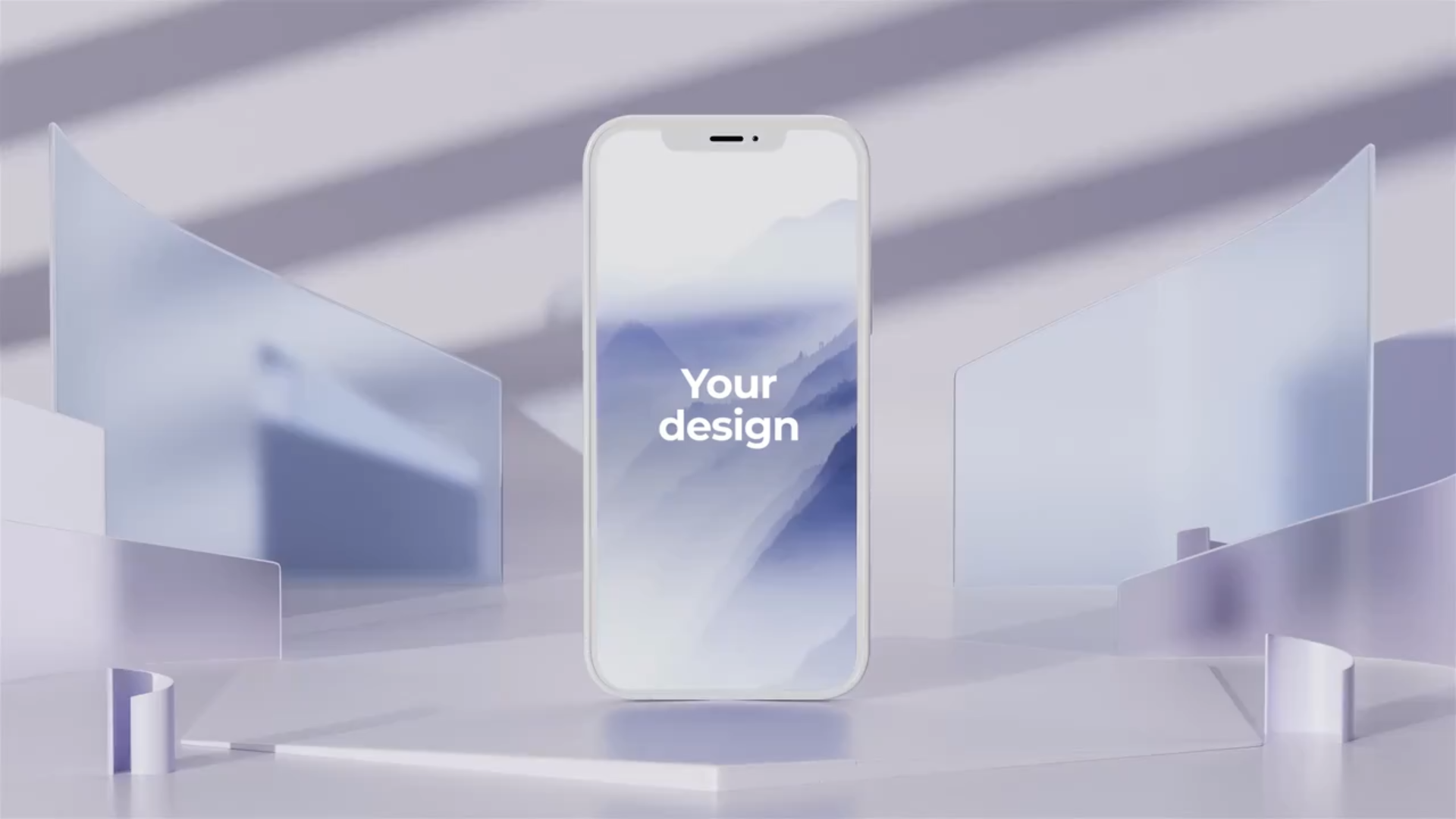 Clear Cut Phone Mockup