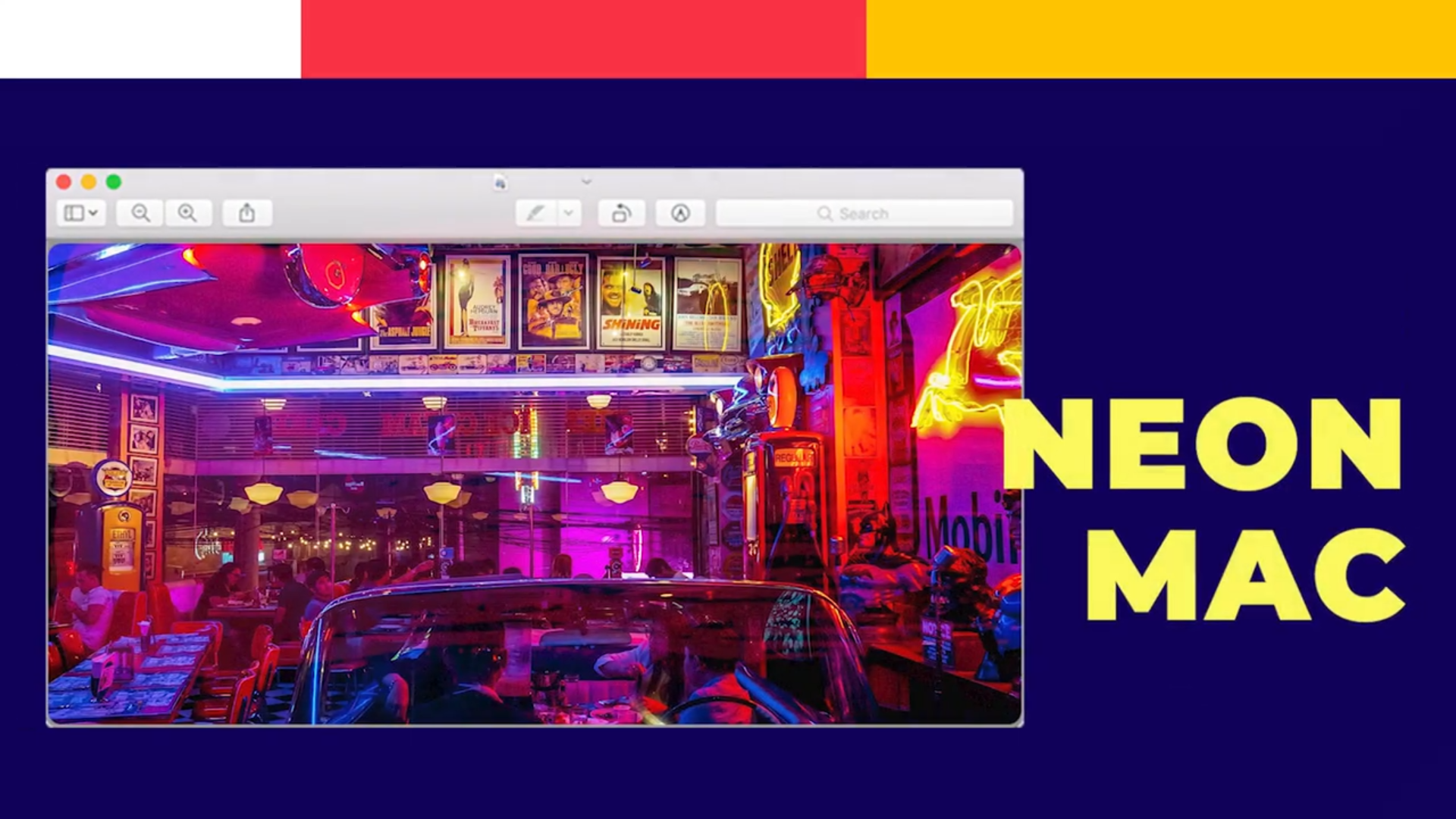 Neon Mac Hype Slideshow