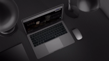 Laptop Website Promo