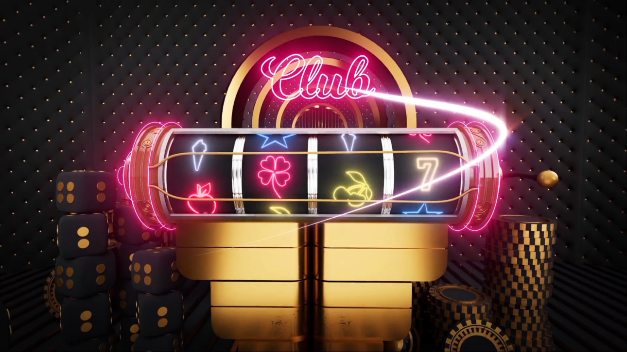 Slot Machine Logo Reveal