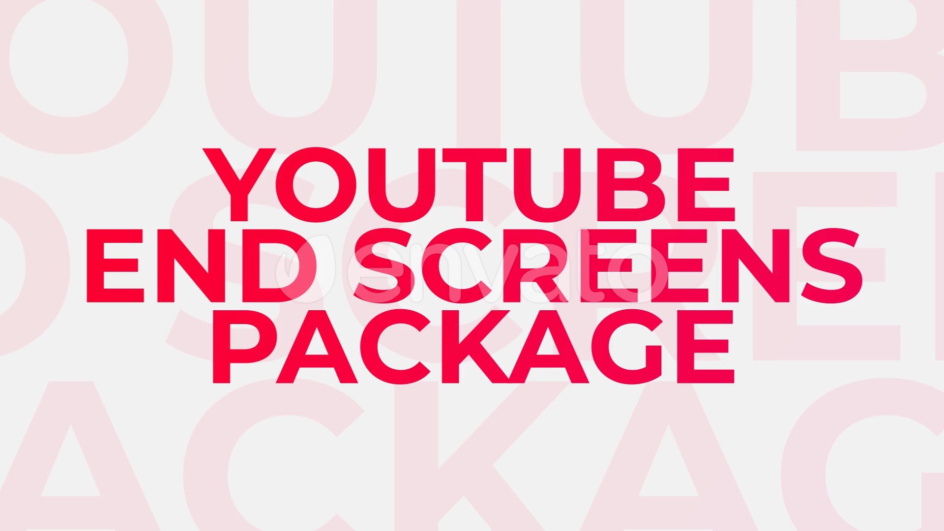 Youtube Endscreen Pack