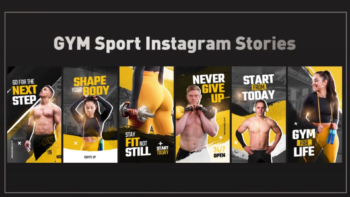 GYM Sport Instagram Stories
