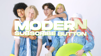 Modern Subscribe Button