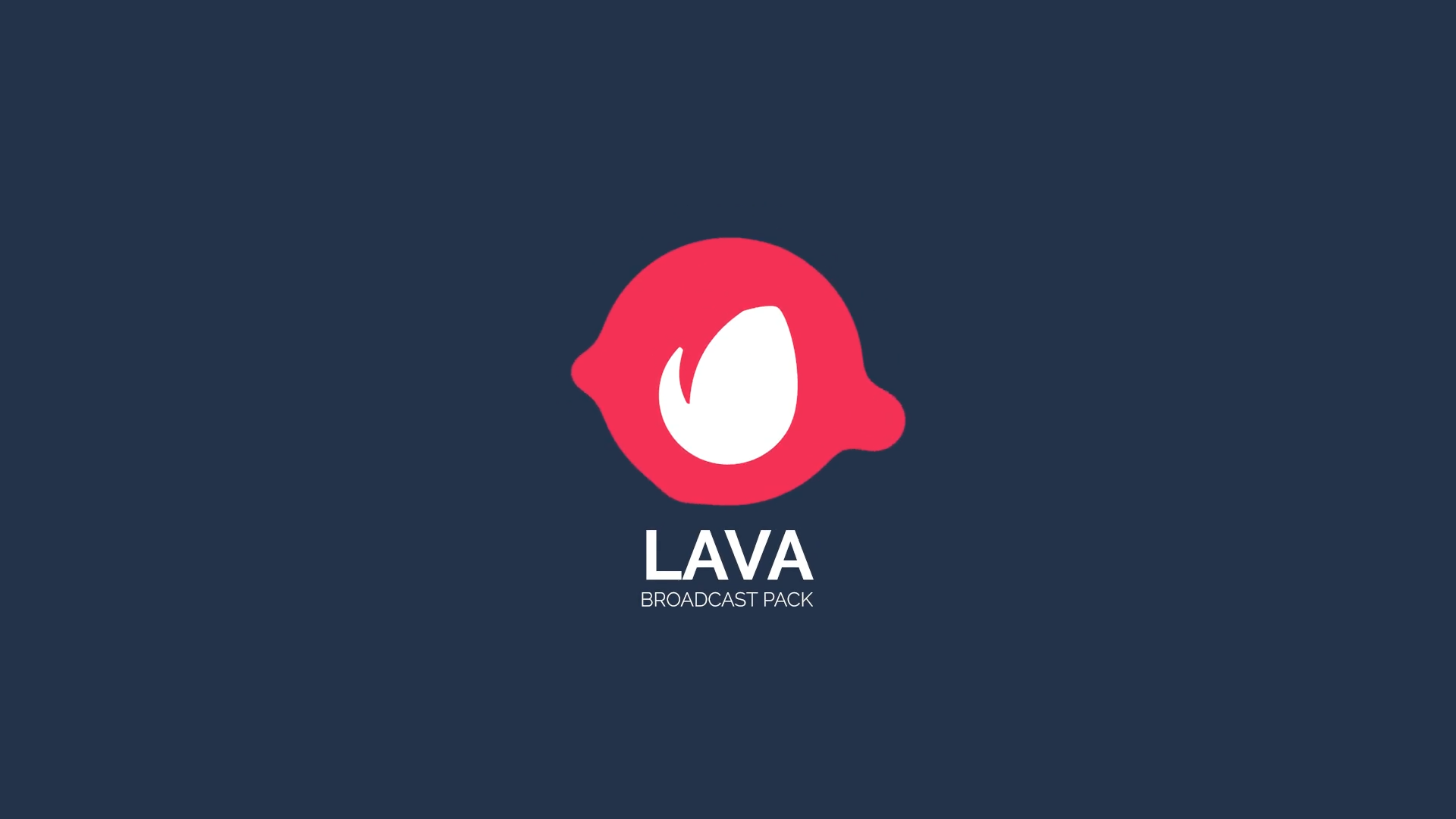 Lava Broadcast Package | Essential Graphics | Mogrt
