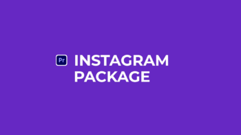 Instagram Package | Premiere Pro - MOGRT