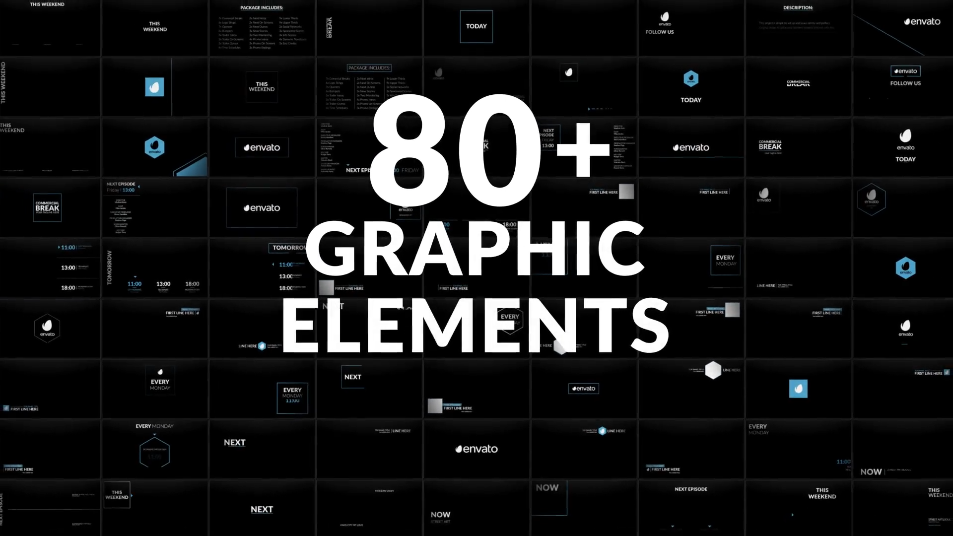 Business Broadcast Pack | Essential Graphics | Mogrt