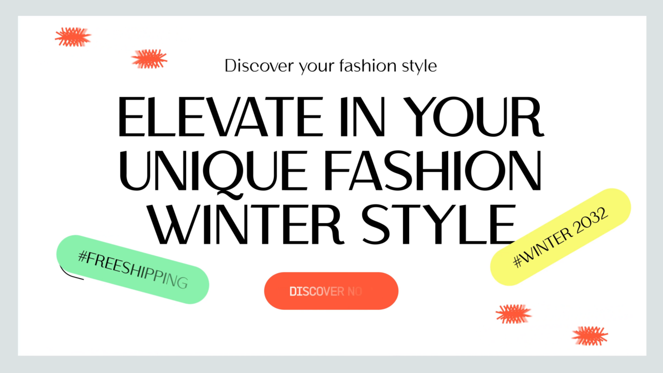 Fashion Sale Slides Promo MOGRT