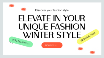 Fashion Sale Slides Promo MOGRT