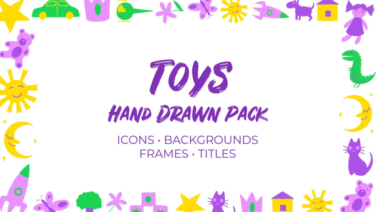 Toys Hand Drawn Pack
