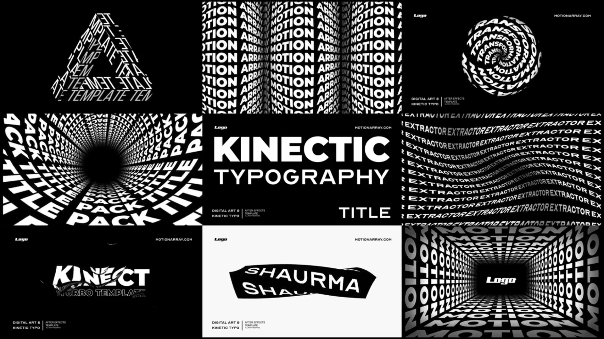 Kinetic Typography Titles