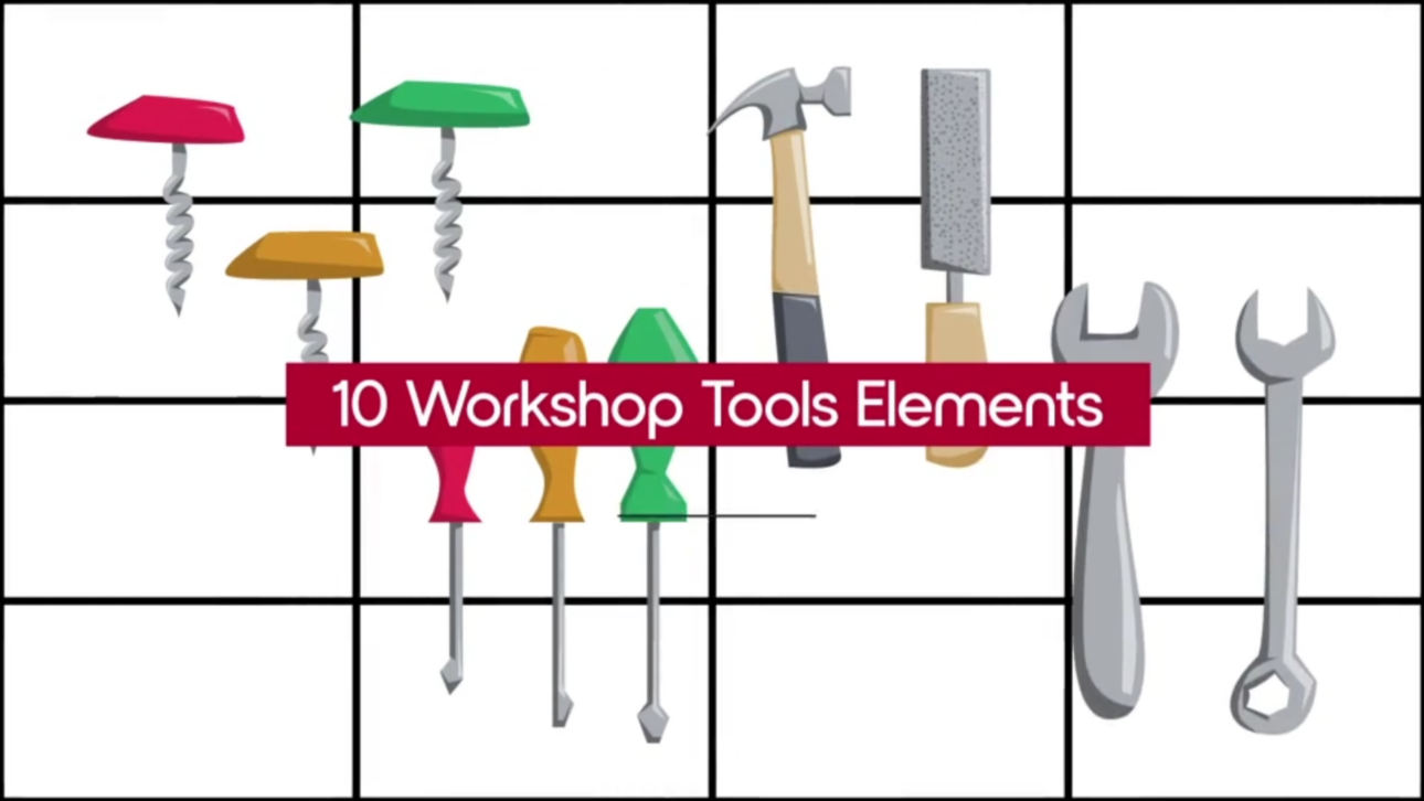 10 Workshop Tools Elements - Pack01