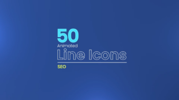 50 Animated SEO Line Icons