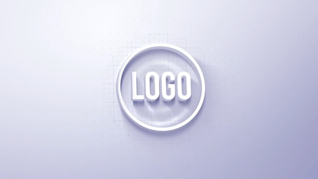 Clean Minimalist Logo Reveal