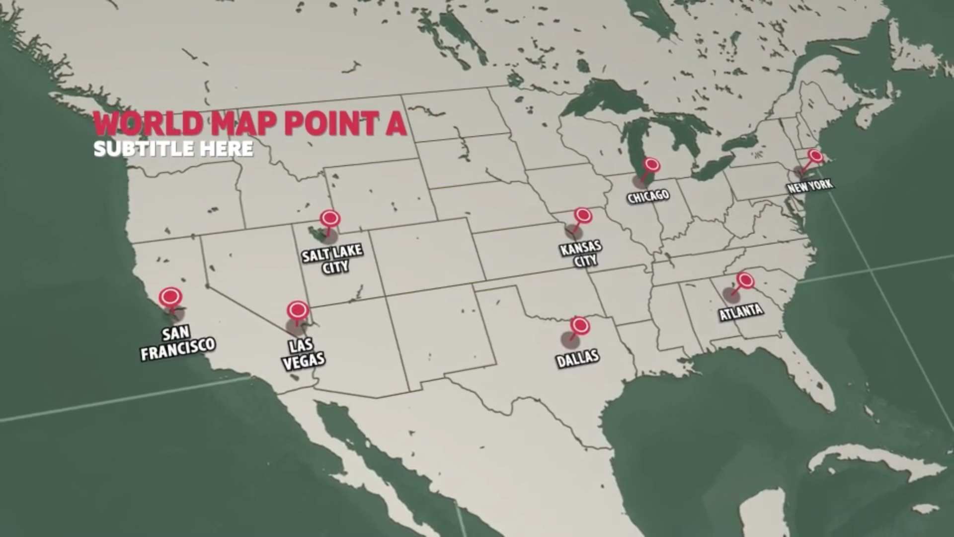 World Map Infographic