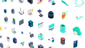 300 Icons Pack - Cyber Security