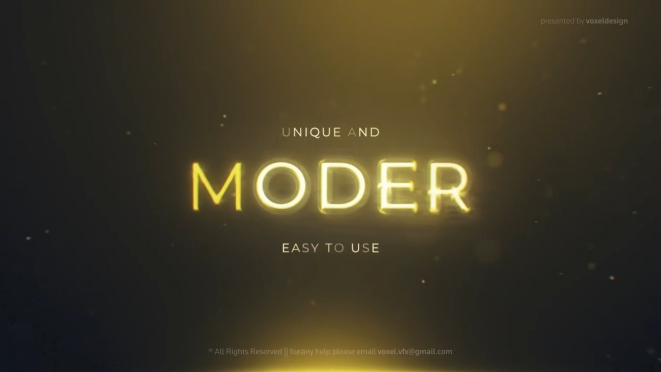 Neon Cinematic Titles