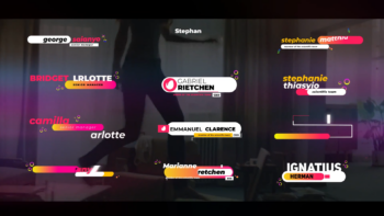 Creative Lower Thirds